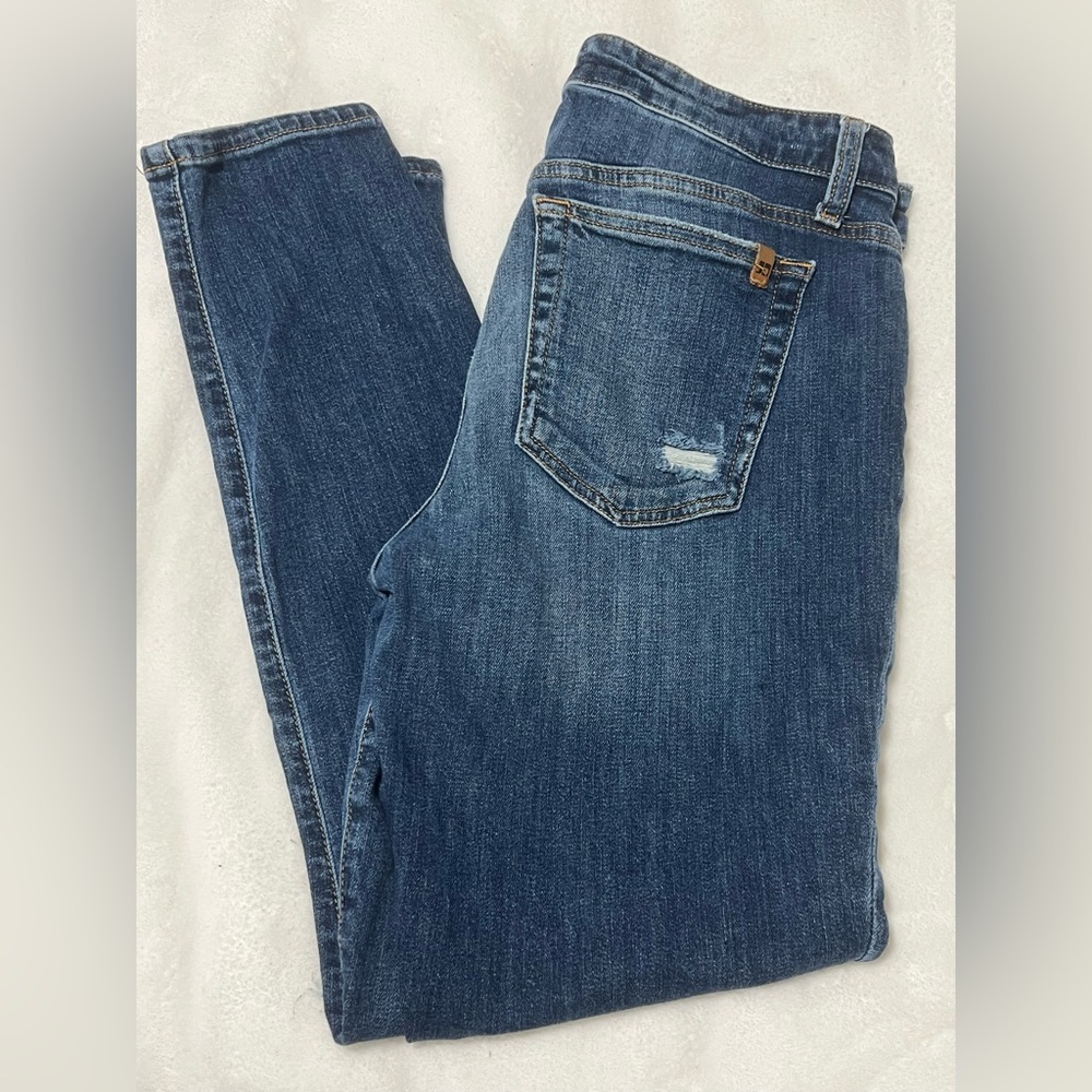 JOE'S JEANS Distressed Skinny Ankle Jean Sz 31
